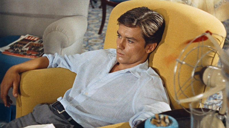 chemise lin alain delon