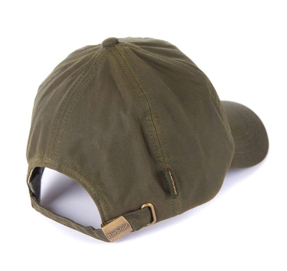 BARBOUR CASQUETTE WAX OLIVE