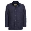 BARBOUR DEVON QUILTED JACKET NAVY