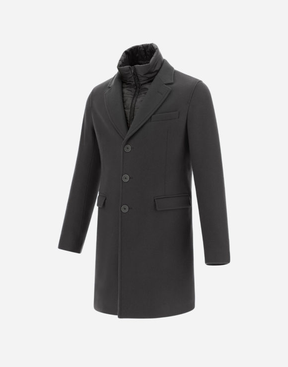 Manteau en laine Anthracite - Herno