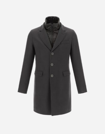 Manteau en laine Anthracite - Herno