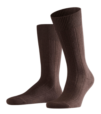 chaussettes marron falke