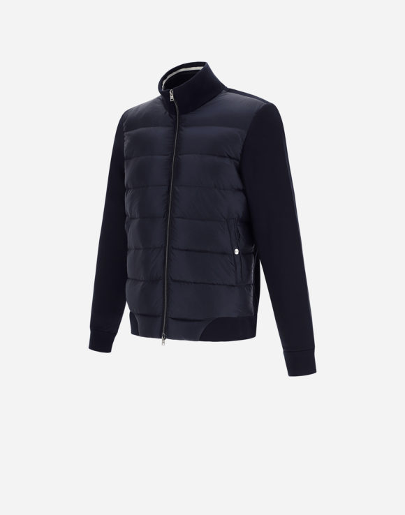 Gilet matelassé bleu marine - Herno