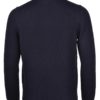 dos cardigan bleu