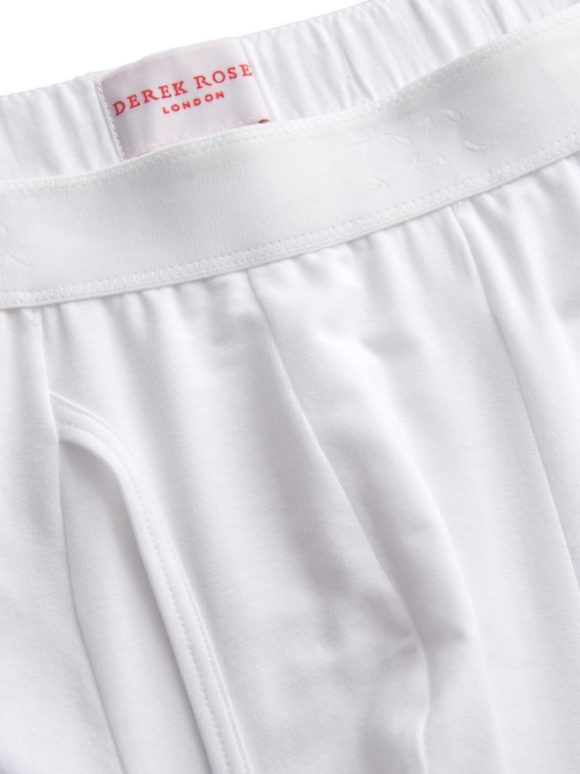 DEREK ROSE BOXER MICRO MODAL STRETCH BLANC