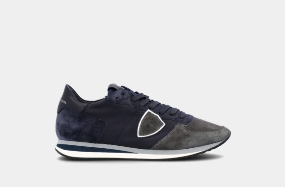 sneakers philippe model Veau - Gris Bleu