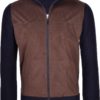 veste contraste laine alcantara veste contraste laine alcantara